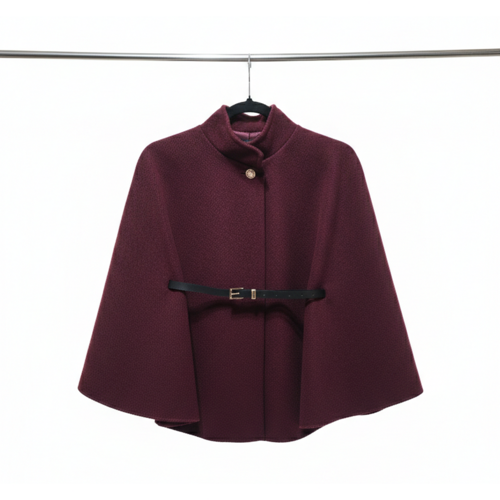Capă Elegantă  – Bordeaux Profund - PH004